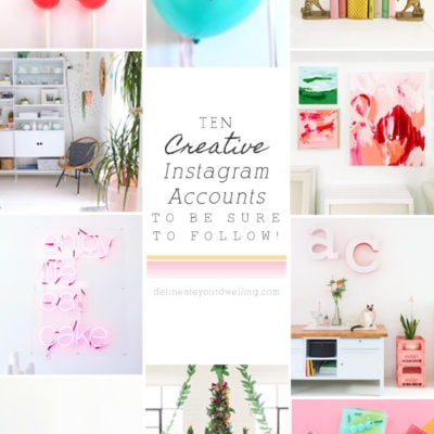 10 Creative Instagram Accounts to Follow, Delineate Your Dwelling
