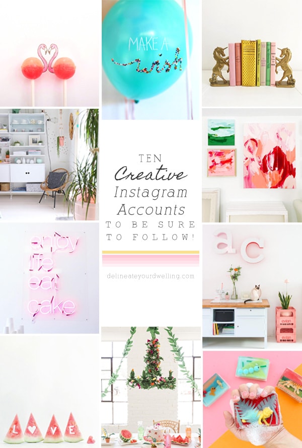 10 Creative Instagram Accounts to Follow, Delineate Your Dwelling