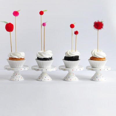 Apple Cupcake Toppers