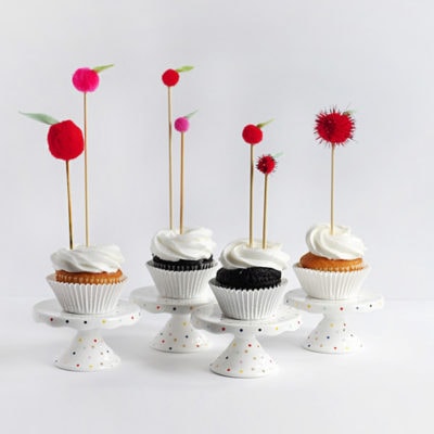 DIY Craft, Apple Topper Cupcakes - Delineate Your Dwelling