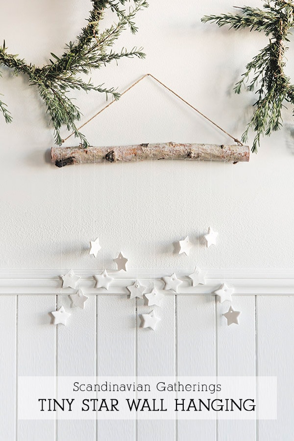 Holiday Clay Star Wall Hanging