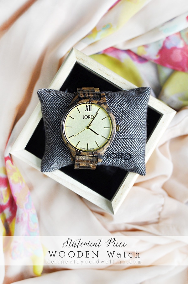Gorgeous Statement piece JORD Wooden watch, Delineate Your Dwelling