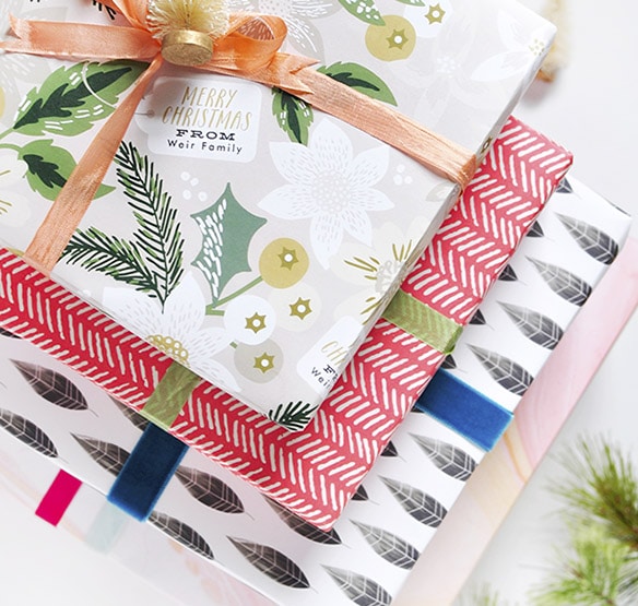 Bringing the color with Gift Wrap