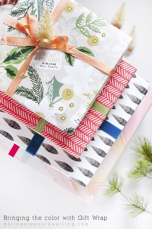 Our incredible giftwrap, new velvet ribbon and a giveaway! - The