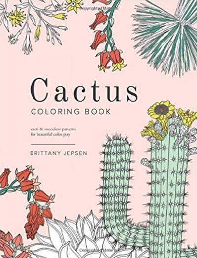 cactus coloring book