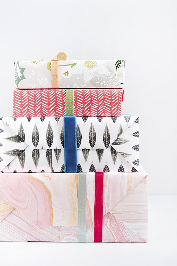 Bringing the Color with Gift Wrap this holiday! Delineate Your Dwelling