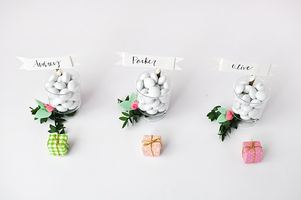 DIY Mini Place card holder 2