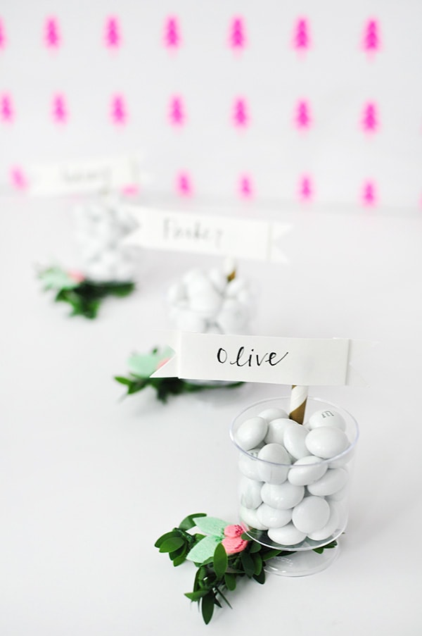 DIY Mini Place card holder, Delineate Your Dwelling