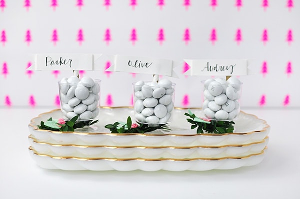 DIY Mini Place card holder, Delineate Your Dwelling