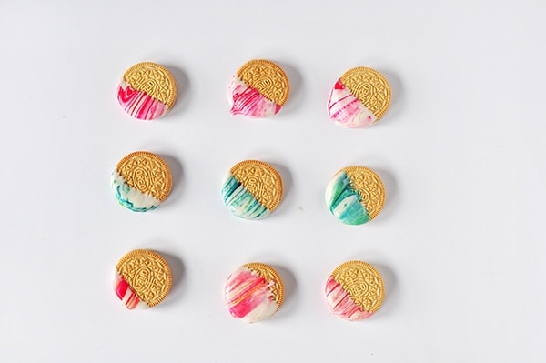 Marbled cookies