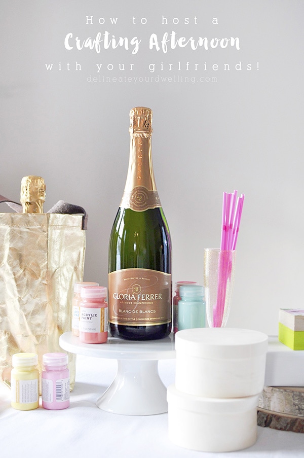 How to host a Craft Party with friends! Delineate Your Dwelling