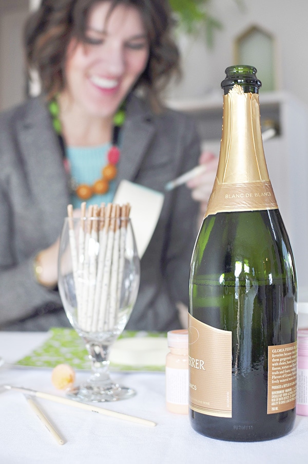 How to host a Craft Party with friends and drinks, Delineate Your Dwelling