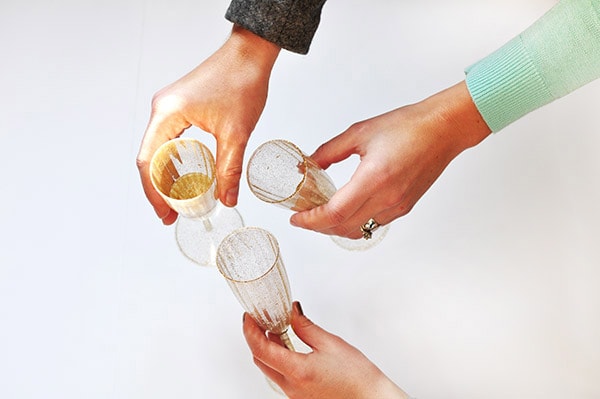 How to host a Craft Party with friends and drinks, Delineate Your Dwelling