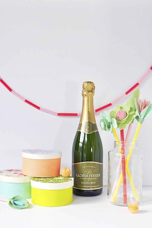 How to host a Craft Party with friends and drinks, Delineate Your Dwelling