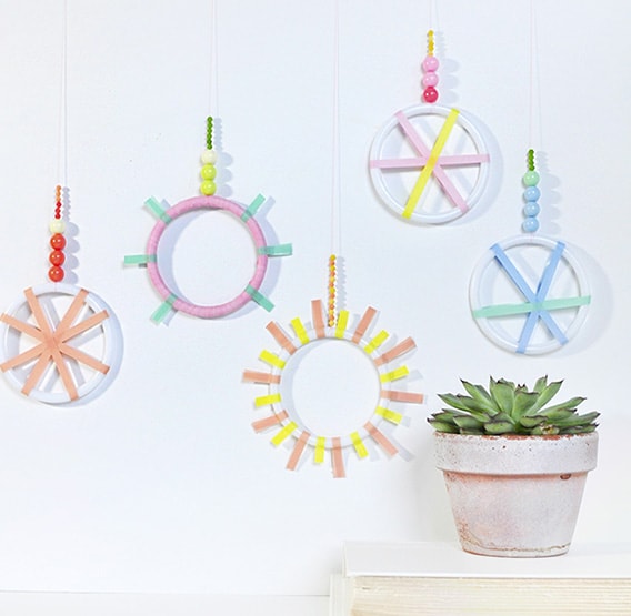 1 DIY Mini Washi Tape Wreaths