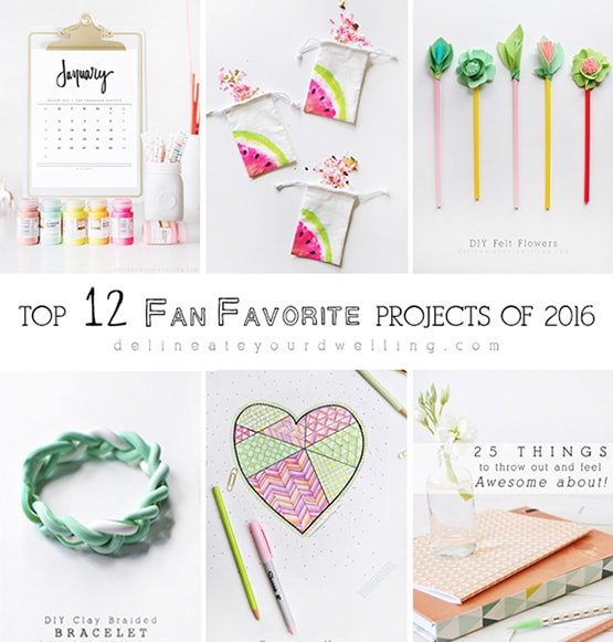 Top 12 Fan Favorite Projects of 2016