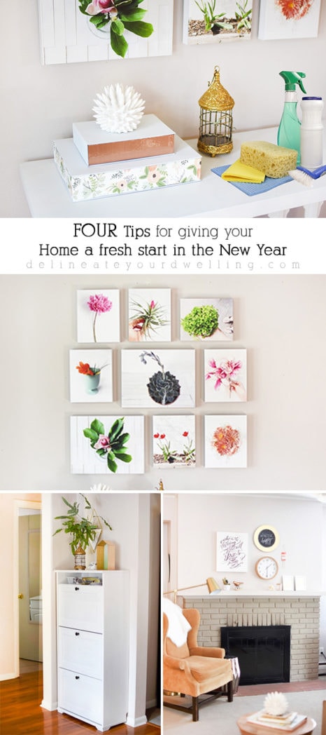 Four EASY tips for a Fresh Home in the New Year, Delineate Your Dwelling