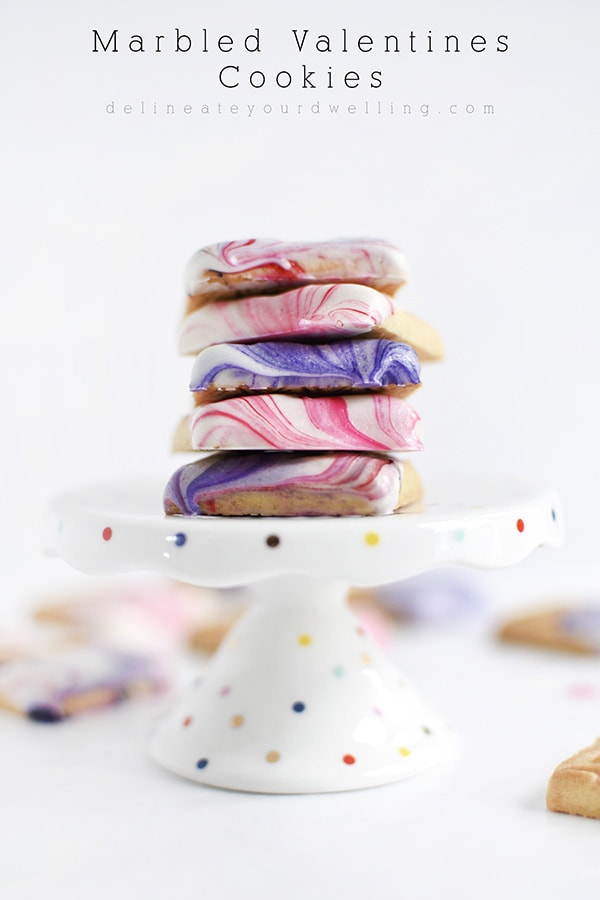 Marbled Shortbread Cookie