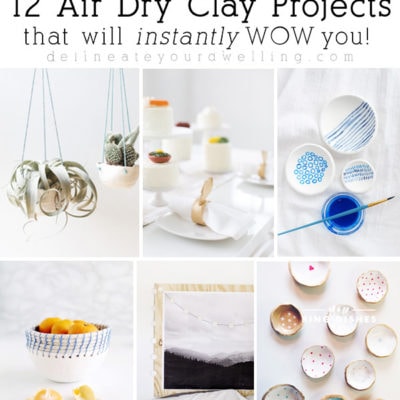 Air Dry Clay Projects WOW