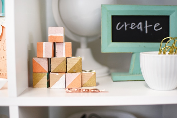 Organize your Craft Room with simple storage and easy tips! Delineate Your Dwelling craft space tour