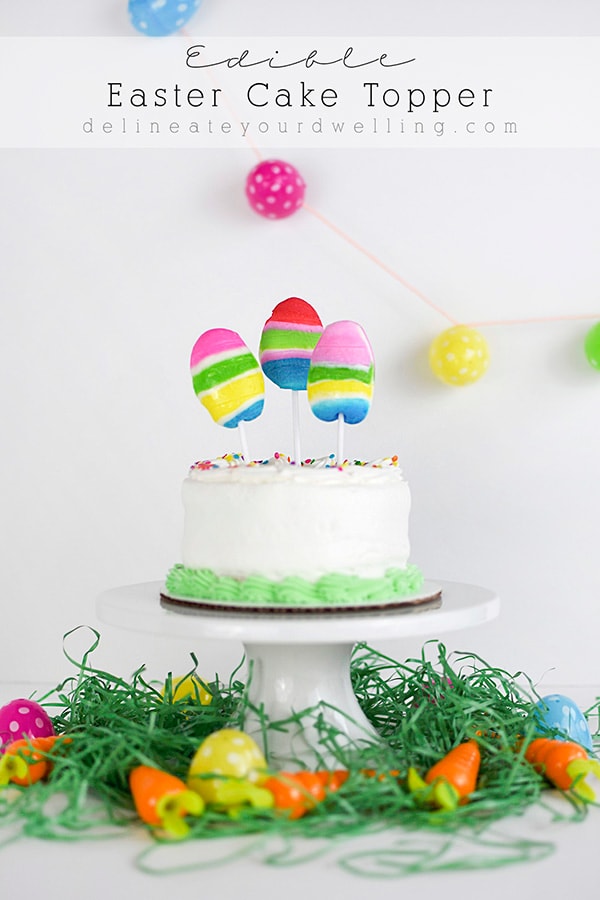 Edible Easter Cake Topper