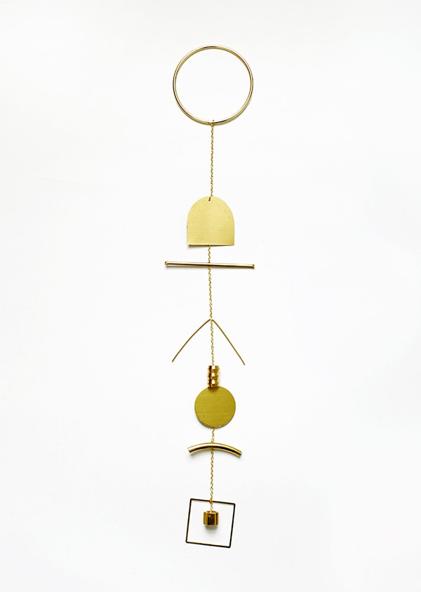 Gold BrassWallHanging3