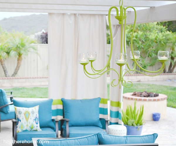 DIY-outdoor-chandelier-green