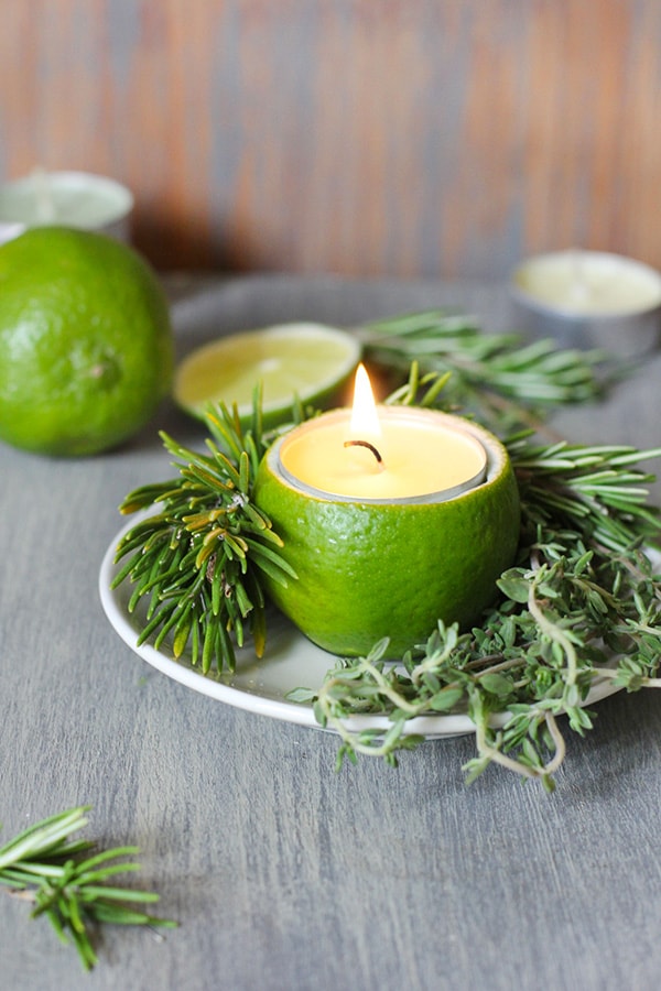 Lime Candles