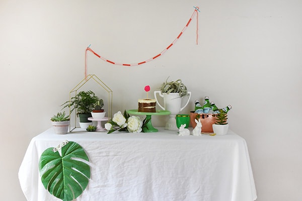 How to create the perfect Spring Tablescape using plants! @Delineateyourdwelling