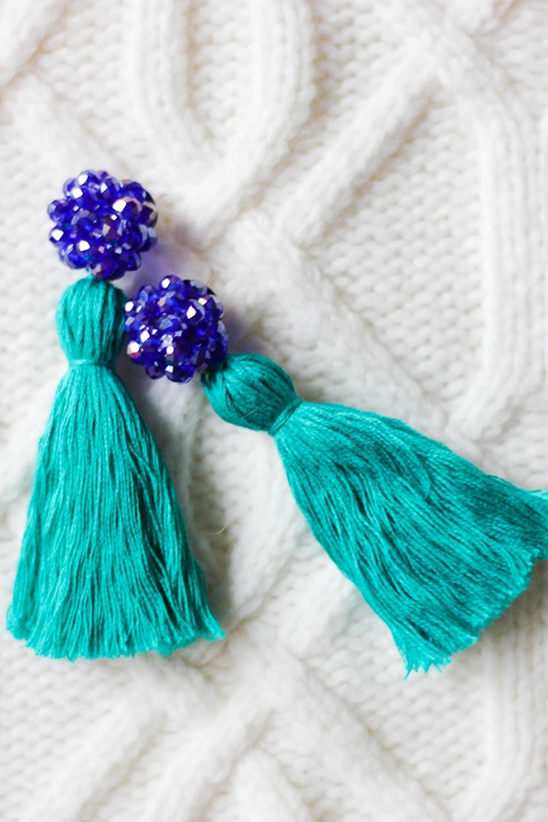 blue diy-crystal-and-tassel-earrings-4