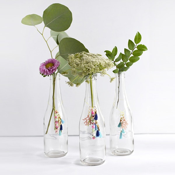 1 Tassel DIY Charm Flower vases