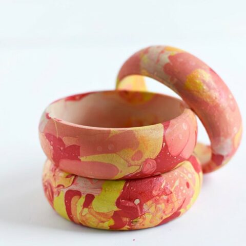 1-DIY-Colorful-Marbled-Bangles