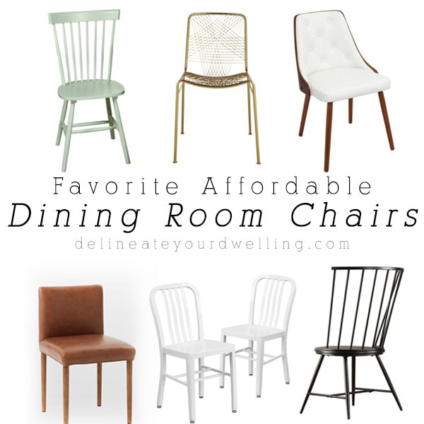 Favorite Affordable Dining Room Chairs - Delineate Your Dwelling