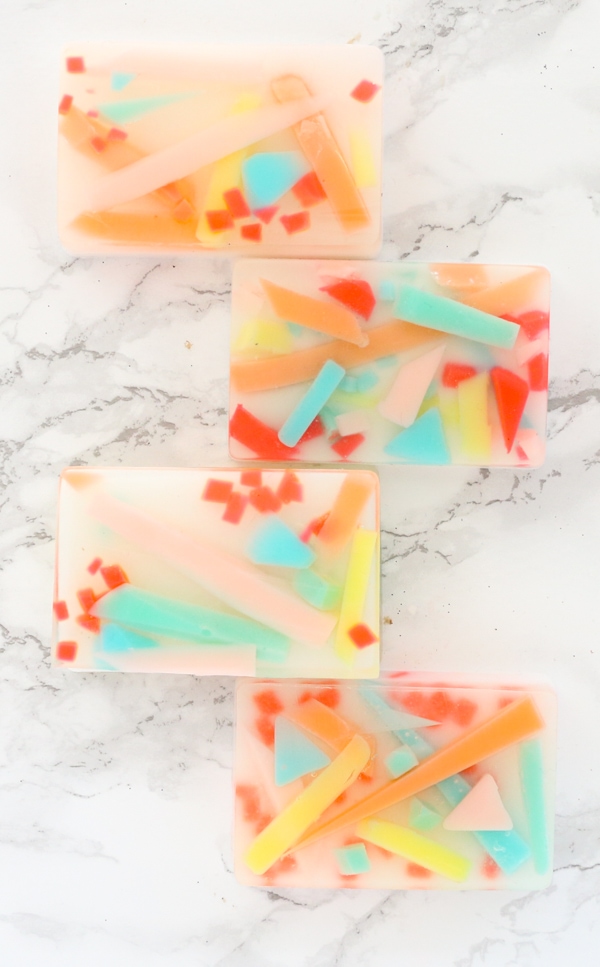 Tie Dye Soap Tutorial Using Melt and Pour Soap and Silicone Mold 