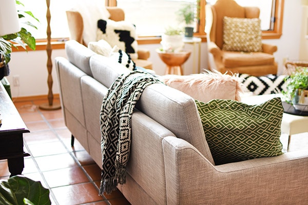 Gorgeous Gray Modern Burrow Modular Sofa, Delineate Your Dwelling