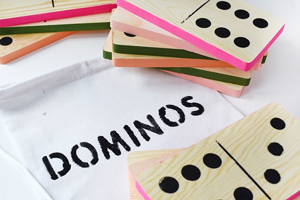 Fun to make, easy to play!! DIY Outdoor Domino game, Delineate Your Dwelling