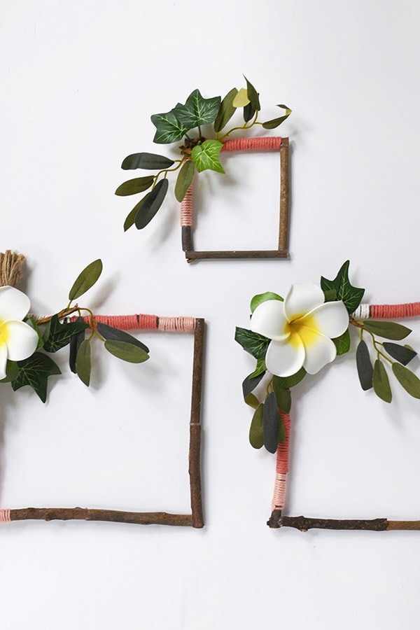 Small, medium and large wreaths