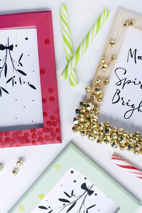 Fun to craft Holiday Jingle Bell Frames, Delineate Your Dwelling