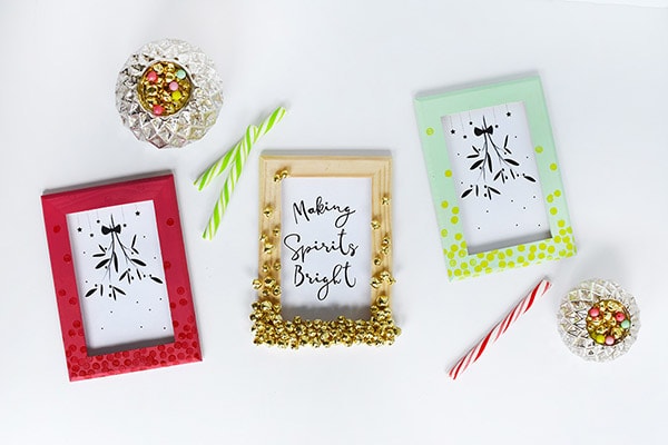 Fun to craft Holiday Jingle Bell Frames, Delineate Your Dwelling
