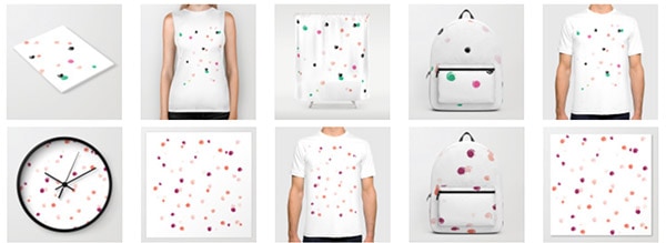 Society6 Dot Products