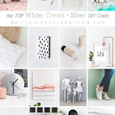 The very top White, Cream and Silver DIY crafts, DIY and recipe projects! Delineate Your Dwelling