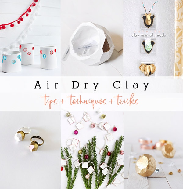 1 Air Dry Clay Tips