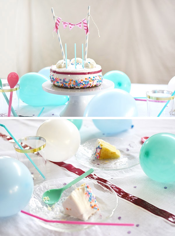 Create an Edible Cake Pennant Banner - Delineate Your Dwelling