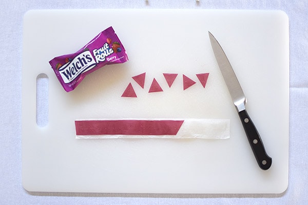 Birthday Cake Decorations Welchs Fruit Rolls Pennant Banner steps