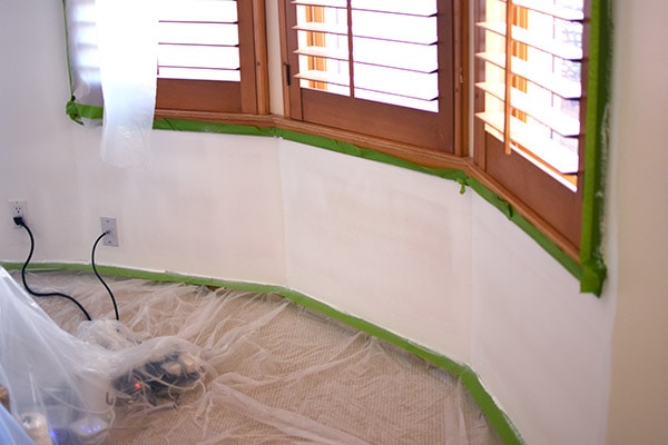 Paint Sprayer white walls