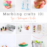 Marbling Crafts 101 : How to Marble, Best Marbling Craft Supplies, Tips, Techniques and Tricks! Delineate Your Dwelling