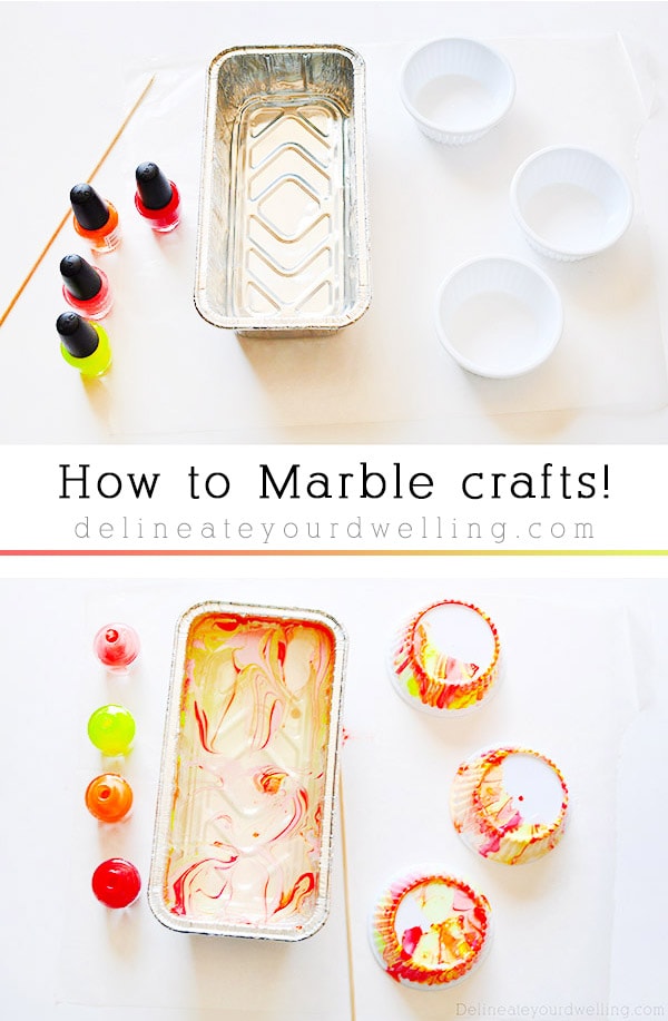 Marbling Crafts 101 steps, Delineate Your Dwelling