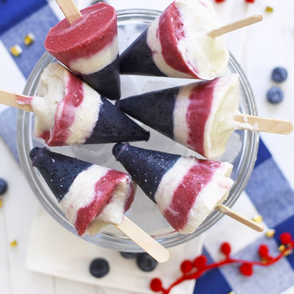 How to make Fourth of July Layered Popsicles