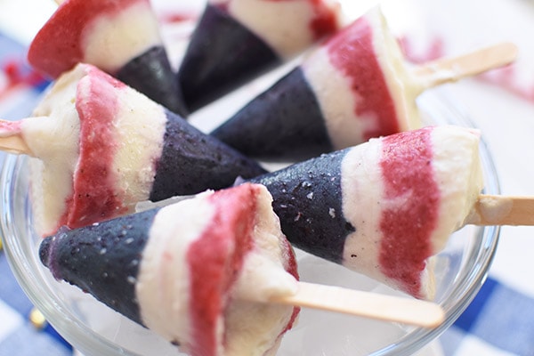 4th of July Layered Popsicles, Delineate Your Dwelling