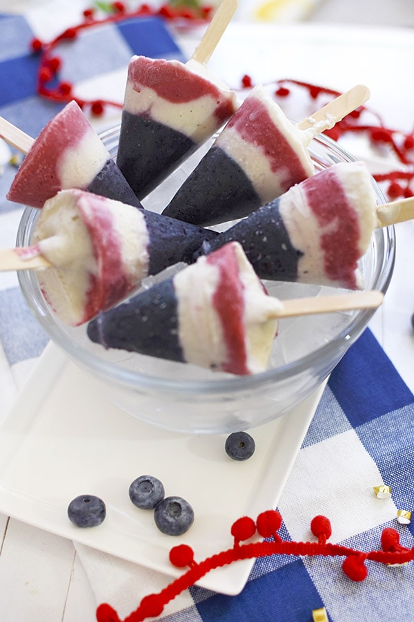 4th of July Layered Popsicle